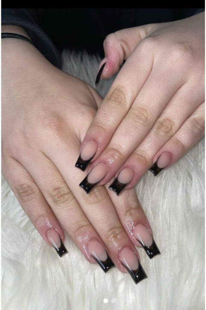black nail ideas