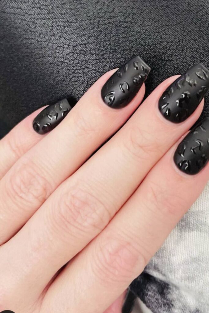 black nail ideas